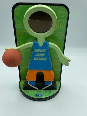 Vintage collectible "Flexo-Basketball" photo frame manufactured by C.B.S. Design